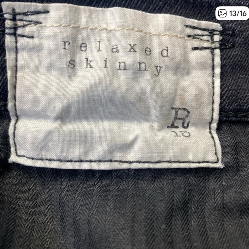 R13 Relaxed Skinny Jeans - Picture 6 of 8